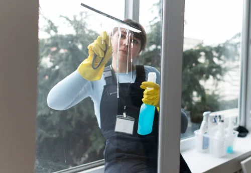 Nettoyage de vitres intérieures et extérieures à Lucenay